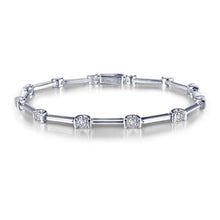 Load image into Gallery viewer, 2.04 CTW Semi-Bezel Link Bracelet-B0032CLP