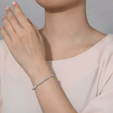 Load image into Gallery viewer, 2.04 CTW Semi-Bezel Link Bracelet-B0032CLP