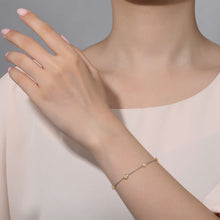 Load image into Gallery viewer, 1.02 CTW Adjustable 7 Symbols of Joy Station Bracelet-B0126CLT