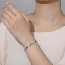 Load image into Gallery viewer, 6.27 CTW Alternating Tennis Bracelet-B2001CEP