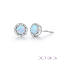 Load image into Gallery viewer, October Birthstone Earrings-BE001OPP