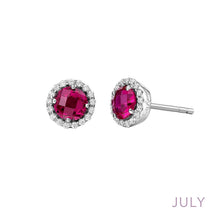 Load image into Gallery viewer, July Birthstone Earrings-BE001RBP