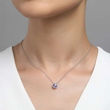 Load image into Gallery viewer, February Birthstone Necklace-BN001AMP