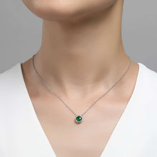 Load image into Gallery viewer, May Birthstone Necklace-BN001EMP