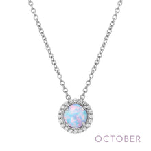 Load image into Gallery viewer, October Birthstone Necklace-BN001OPP