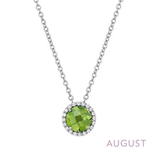 Load image into Gallery viewer, August Birthstone Necklace-BN001PDP