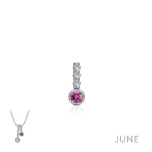 Load image into Gallery viewer, June Birthstone Love Pendant-BP002AXP