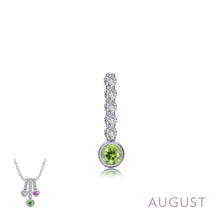 Load image into Gallery viewer, August Birthstone Love Pendant-BP003PDP