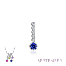 Load image into Gallery viewer, September Birthstone Love Pendant-BP003SAP