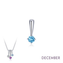 Load image into Gallery viewer, December Birthstone Love Pendant-BP004BTP