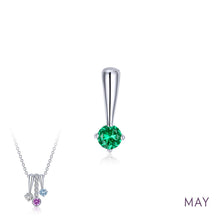 Load image into Gallery viewer, May Birthstone Love Pendant-BP004EMP