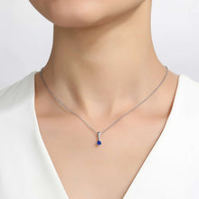 Load image into Gallery viewer, September Birthstone Love Pendant-BP004SAP