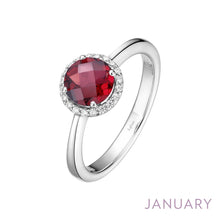 Load image into Gallery viewer, January Birthstone Ring-BR001GNP