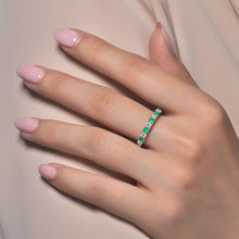 Load image into Gallery viewer, May Birthstone Ring-BR004EMP