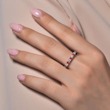 Load image into Gallery viewer, January Birthstone Ring-BR004GNP