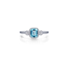 Load image into Gallery viewer, March Birthstone Ring-BR006AQP