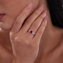Load image into Gallery viewer, January Birthstone Ring-BR006GNP