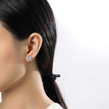 Load image into Gallery viewer, 4 CTW Solitaire Stud Earrings-E0116CLP