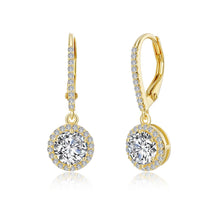 Load image into Gallery viewer, Halo Drop Earrings-E0193CLG