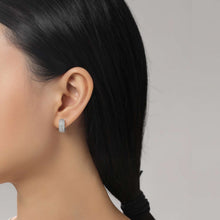 Load image into Gallery viewer, 5-Row Huggie Hoop Earrings-E0200CLP