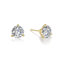 Load image into Gallery viewer, 2 CTW Solitaire Stud Earrings-E0205CLG