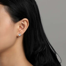 Load image into Gallery viewer, 4 CTW Solitaire Stud Earrings-E0207CLP