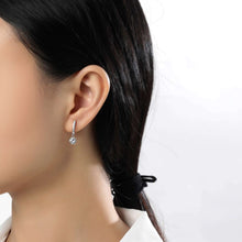 Load image into Gallery viewer, 2 CTW Frameless Drop Solitaire Earrings-E0303CLP