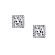 Load image into Gallery viewer, 1.52 CTW Halo Stud Earrings-E0327CLP