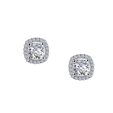 Load image into Gallery viewer, 1.52 CTW Halo Stud Earrings-E0329CLP