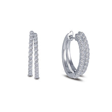 Load image into Gallery viewer, 20 mm x 23 mm Double-Hoop Earrings-E0385CLP
