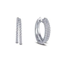 Load image into Gallery viewer, 20 mm x 23 mm Double-Hoop Earrings-E0385CLP