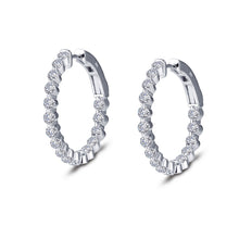 Load image into Gallery viewer, 25 mm Hoop Earrings-E0411CLP