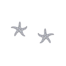 Load image into Gallery viewer, Starfish Stud Earrings-E0428CLP