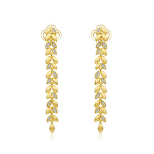 Load image into Gallery viewer, Cluster Leaves Earrings-E0487CLG
