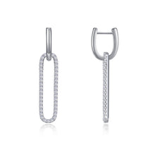 Load image into Gallery viewer, Paperclip Drop Earrings-E0506CLP