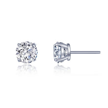 Load image into Gallery viewer, 4 CTW Solitaire Stud Earrings-E0543CLP