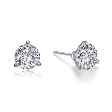 Load image into Gallery viewer, 3 CTW Martini Solitaire Stud Earrings-E0562CLP

