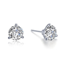 Load image into Gallery viewer, 3 CTW Solitaire Stud Earrings-E0562CLP