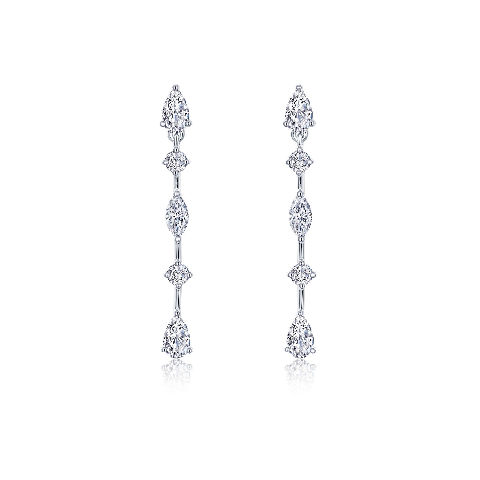 Exquisite Linear Drop Earrings Lafonn