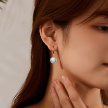 Load image into Gallery viewer, 0.58 CTW Halo Drop Earrings-E0576OPP
