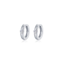 Load image into Gallery viewer, High Polished Huggie Earrings-E0584CLP