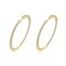 Load image into Gallery viewer, 35 mm Hoop Earrings-E3006CLG
