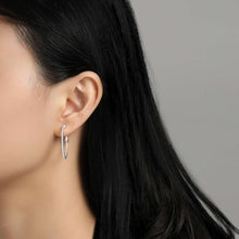 Load image into Gallery viewer, 20 mm x 25 mm Oval Hoop Earrings-E3030CLP