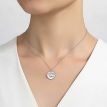Load image into Gallery viewer, Paw Print Disc Necklace-LV001CLP