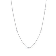 Load image into Gallery viewer, Sideways Cross Necklace-N0034CLP