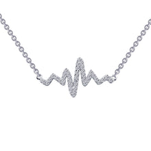 Load image into Gallery viewer, 0.39 CTW Heartbeat Necklace-N0060CLP