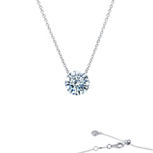 Load image into Gallery viewer, Frameless Solitaire Necklace-N0070CLP