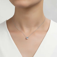 Load image into Gallery viewer, Frameless Solitaire Necklace-N0070CLP