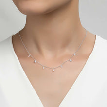 Load image into Gallery viewer, Frameless Raindrop Necklace-N0074CLP