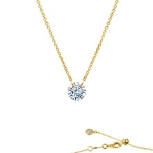 Load image into Gallery viewer, Frameless Solitaire Necklace-N0090CLG